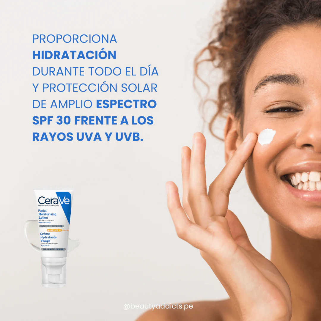 CERAVE-LOCION HIDRATANTE DE ROSTRO AM X 52ML