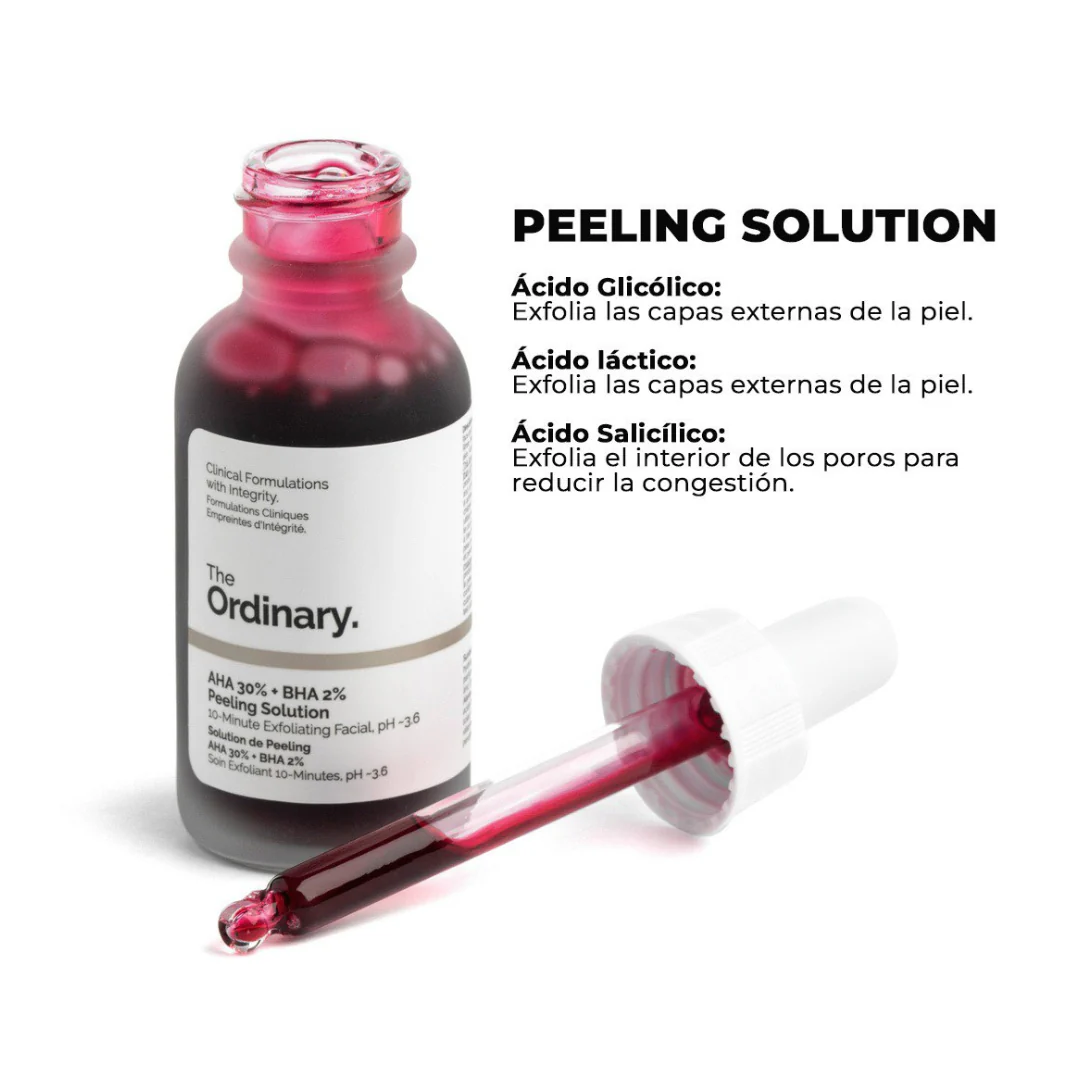 THE ORDINARY AHA 30% + BHA 2% PEELING SOLUTION 30 ML