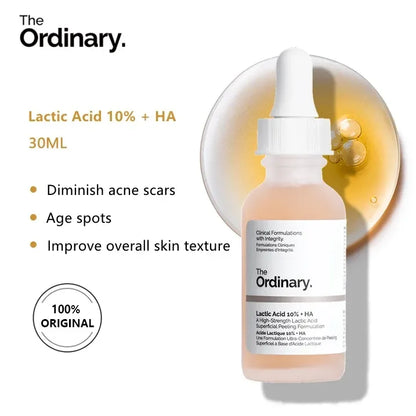 THE ORDINARY LACTIC ACID 10% + HA 2% EXFOLIATING SERUM 30ML
