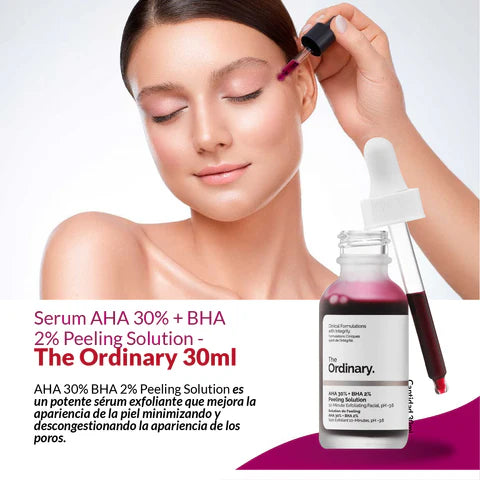 THE ORDINARY AHA 30% + BHA 2% PEELING SOLUTION 30 ML