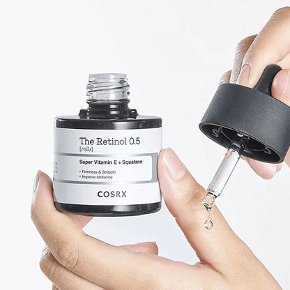 COSRX THE RETINOL 0.5 SUPER VITAMIN E + SQUALANE SERUM 20ML