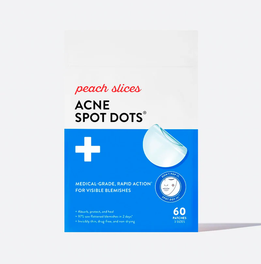 PEACH SLICES ACNE SPOT DOTS 60 PATCHES