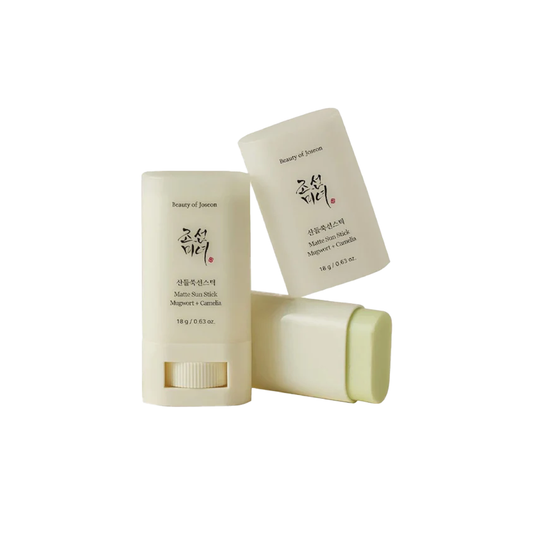 BEAUTY OF JOSEON MATTE SUN STICK: MUGWORT + CAMELIA SPF50 X 18GR