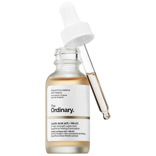 THE ORDINARY LACTIC ACID 10% + HA 2% EXFOLIATING SERUM 30ML