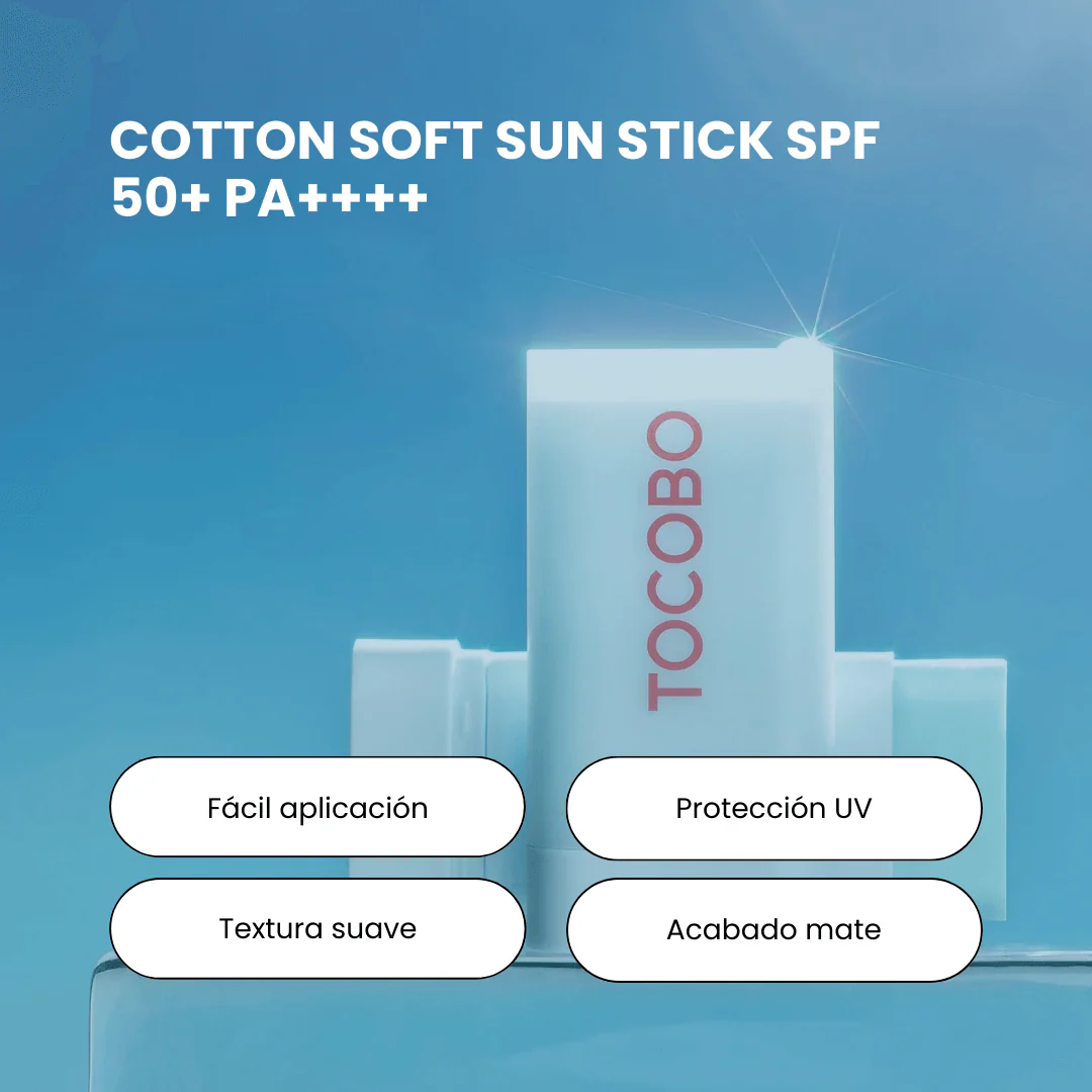 TOCOBO COTTON SOFT SUN STICK SPF50+ PA++++ X 19GR